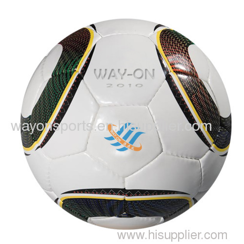 PU / PVC Promotional Laminated soccer ball / football