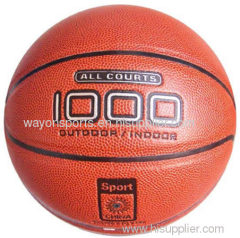Promotion rubber basketball