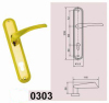 Golden Plating Door Lock Plate/Panel