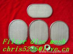 304 316 Stainless steel wire mesh/Stainless Steel Filter Disc Mesh