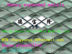 Heavy expanded metal products