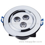 3LEDs*1W downlight--milky paint sery