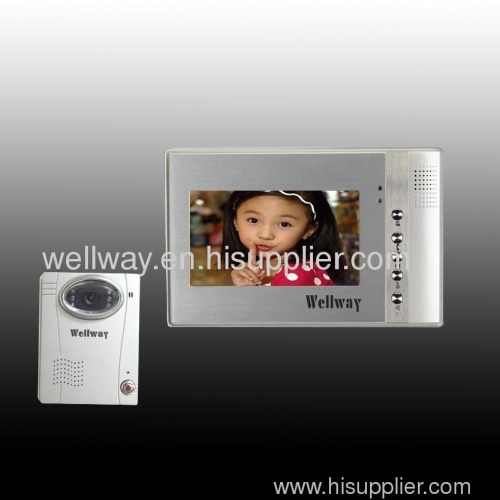 7'' color TFT LCD indoor monitor for villa