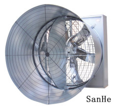 Double door type cone fan