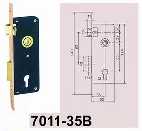 Mortise Door Lock