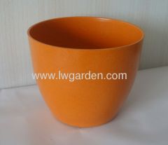 Plant fibre pot