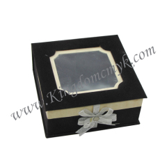 Black Flocked Gift Packagings