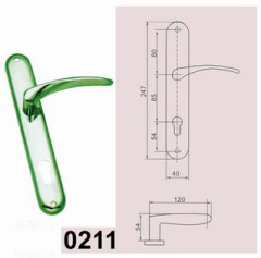 Door Lock Plate Champagne Colour