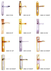 Door Lock Plate Golden Color