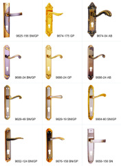 Door Lock Plate Golden Color