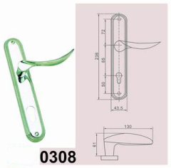 Zinc Alloy Door Lock Plate