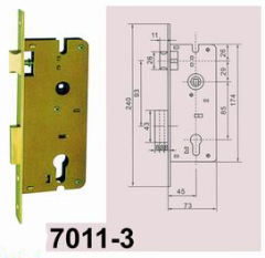 Zinc Alloy Door Lock Body