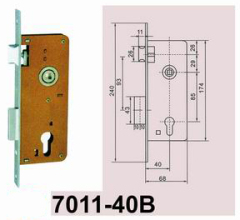 Zinc Alloy Door Lock Body