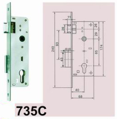 Aluminium Door Lock Body