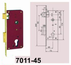 Paint Spray Door Lock Body