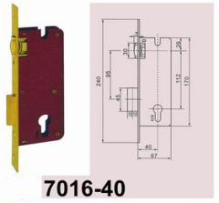 Door Lock Body Large size