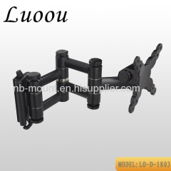 Dual arm TV mount