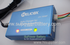 Li-ion Battery Balance Charger 2 Cell--3Cell with Power Supply for R/C Toy Airsoft Gun Power Battery Packs