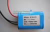 Lithium Li-Ion 2S 18500 7.4V 1400mAh Battery Pack L18500-1400 with PCB