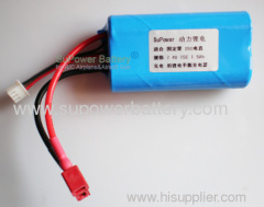 7.4V 2S 1500mAh full capacity Battery packs for fixed wing aircraft/Electric Helicopter