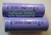 3.7V 1.4Ah 18500 Li-ion Rechargeable Battery Cell