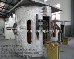 Intermediate Frequency Steel Induction Melting Furnace 750kg