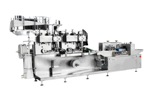 three-side sealing wet tissue packing machine