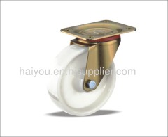 swivel caster with nylon wheel with ball bearing