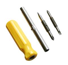 yellow handle Two Headed Screwdriver