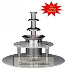 Stainless Steel Cordless Chocolate Fountain