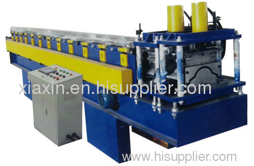 Ridge cap forming machine