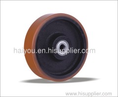 150mm200mm 92A PU Wheels with cast iron core with ball bearing