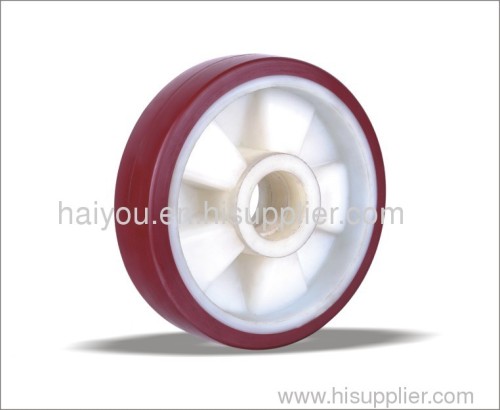 polyurethane wheels on nylon centre