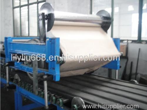 PU sandwich panel line