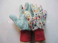 cotton safety glove DGB201