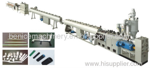 Floor heating pipe production line