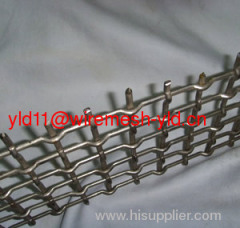 Crimped wire mesh