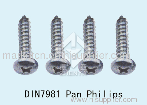 din7981 din7982 self-tapping screw