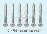 stainless steel wood screw