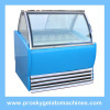 gelato ice cream display freezer