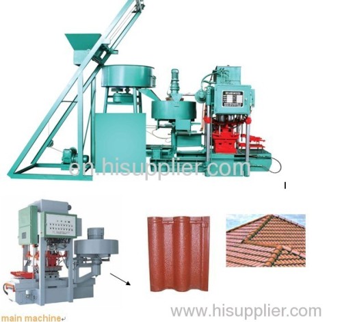 roof tile making machine