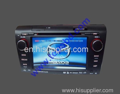 7 INCH CAR DVD PLAYER WITH GPS FOR MAZDA 3 High Quality