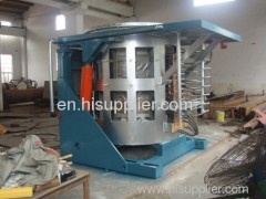 Main frequency coreless induction copper melting furnace