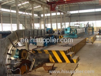6000t Oxygen-free Aluminum pole continuous upward casting machine