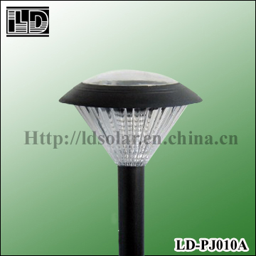 Plastic Solar Garden Light