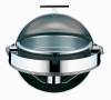 Built-in round stainless steel chafing dishes