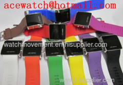 Promotional gift Led silicone bracelet wrist watch 2011 new