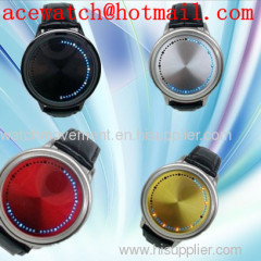 LED touch screen watch Cool LED watches gift watch with OEM