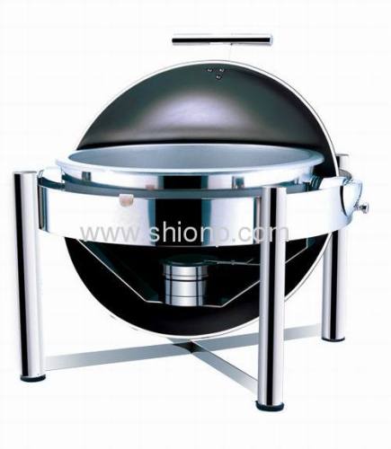 St.st legs round chafing dish