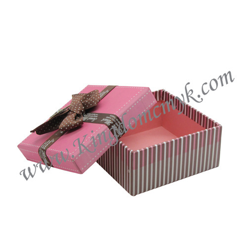 Paper Gift Packaging with Ribbon